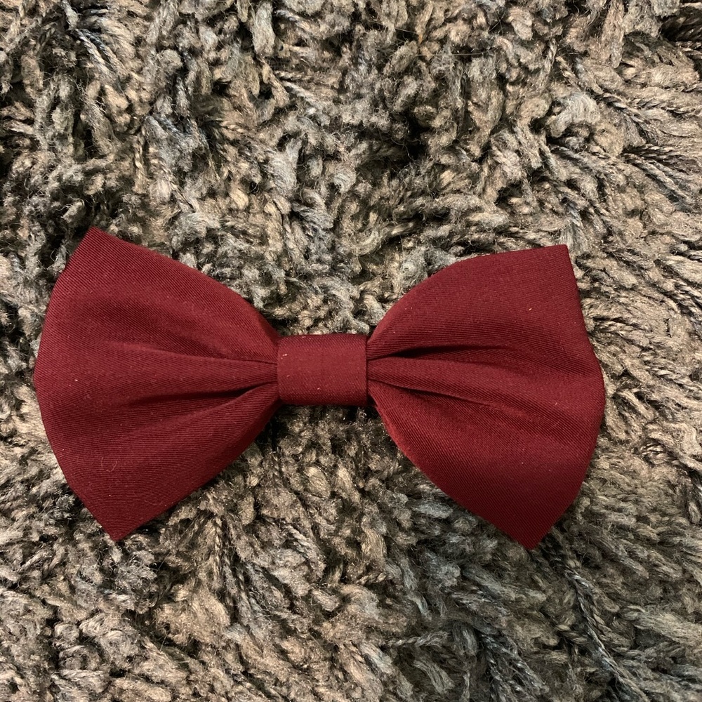 Clip in hair bow